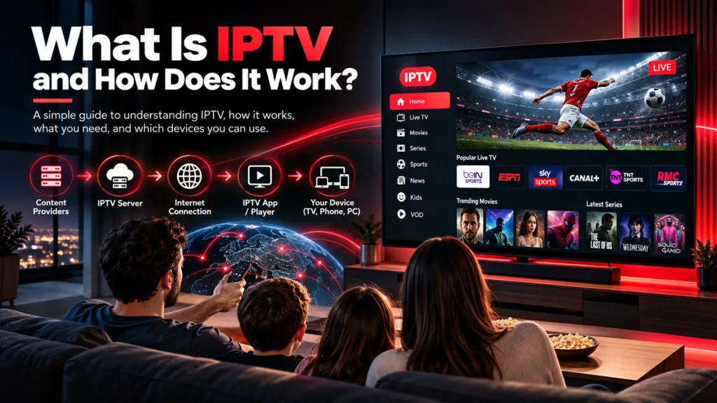 What is IPTV and how does IPTV work